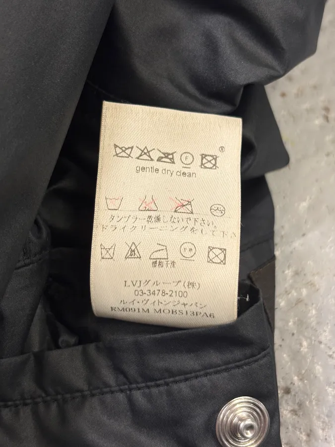 Louis Vuitton Black Nylon Quilted Bomber Jacket - Image 12
