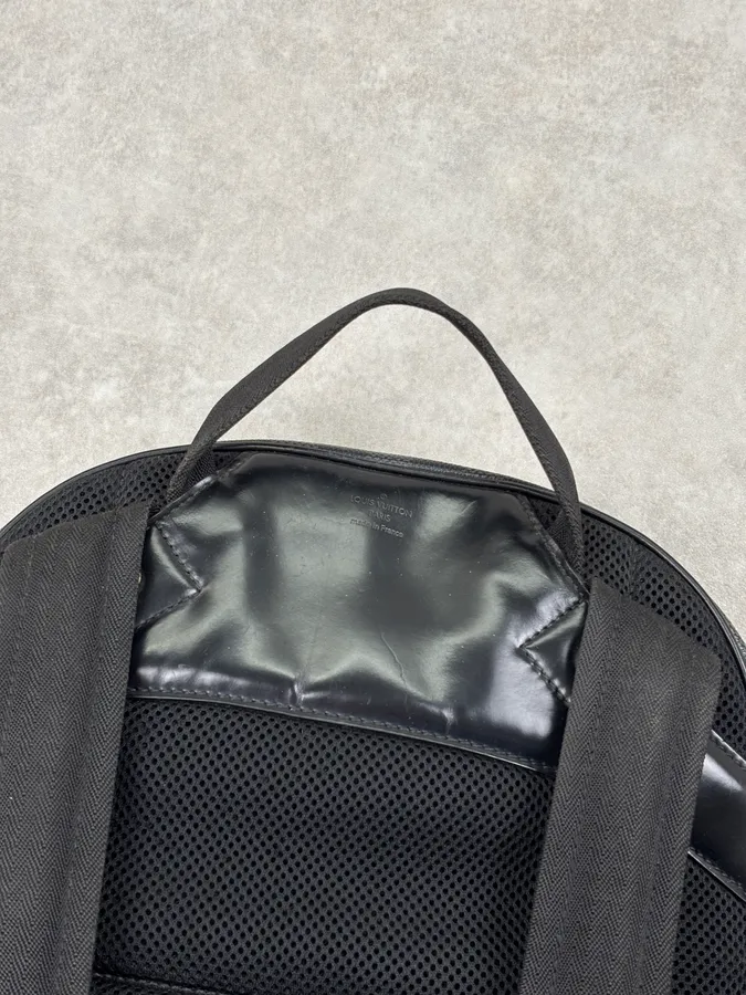 Louis Vuitton Grey Leather Damier Backpack - Image 12