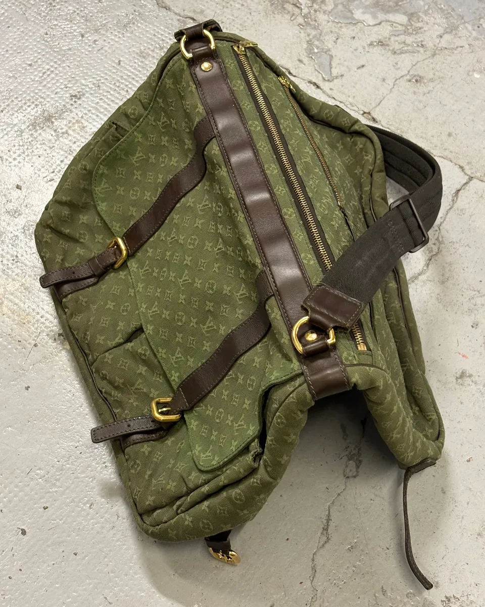 Louis Vuitton Khaki Monogram Canvas Multi-Pocket Shoulder Bag - Image 3