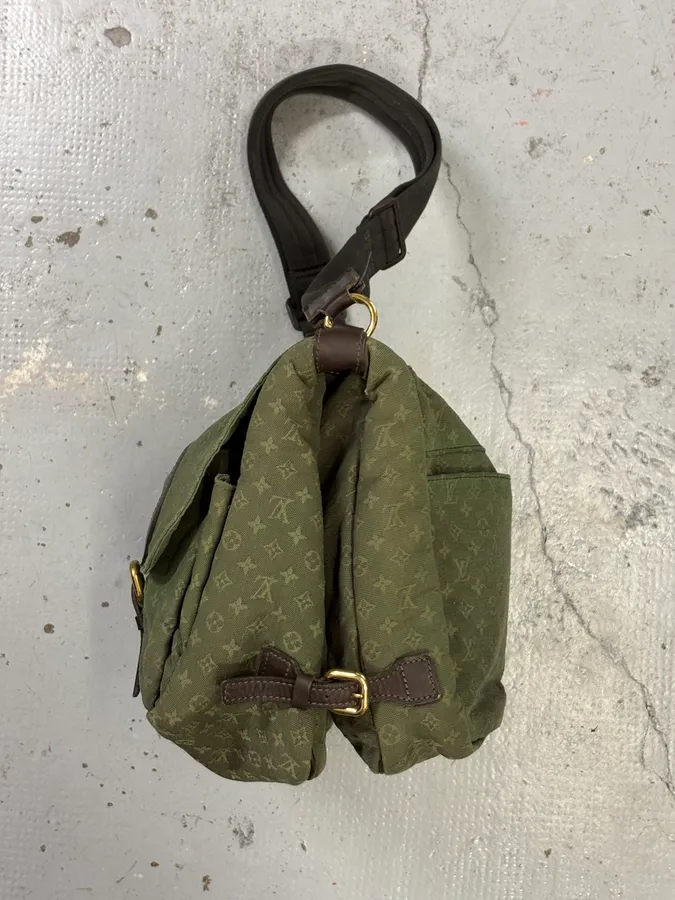 Louis Vuitton Khaki Monogram Canvas Multi-Pocket Shoulder Bag - Image 7
