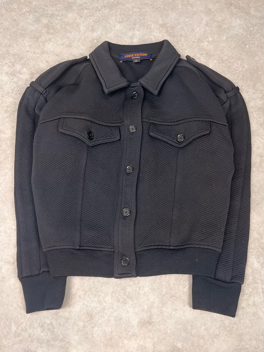 Louis Vuitton Navy Uniform Bomber Jacket - Image 3