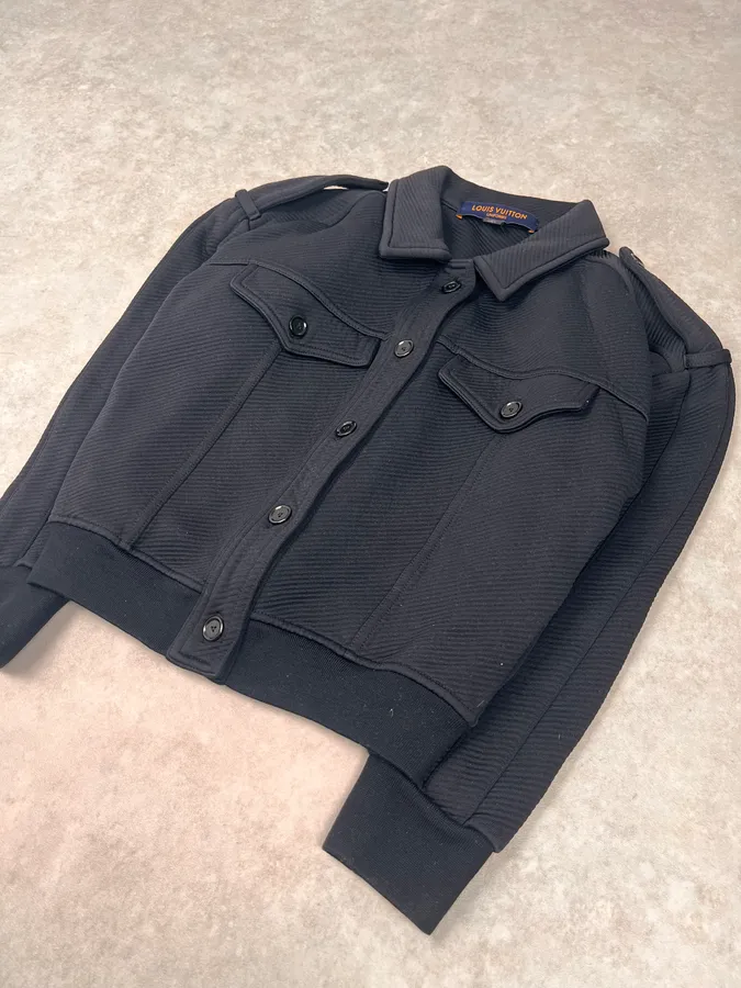 Louis Vuitton Navy Uniform Bomber Jacket - Image 5