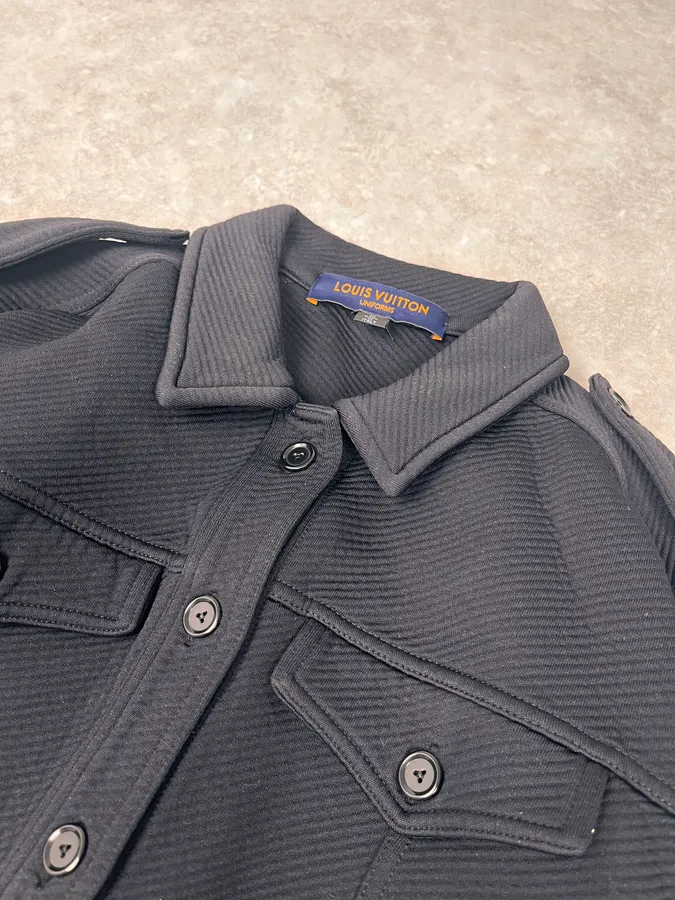 Louis Vuitton Navy Uniform Bomber Jacket - Image 6