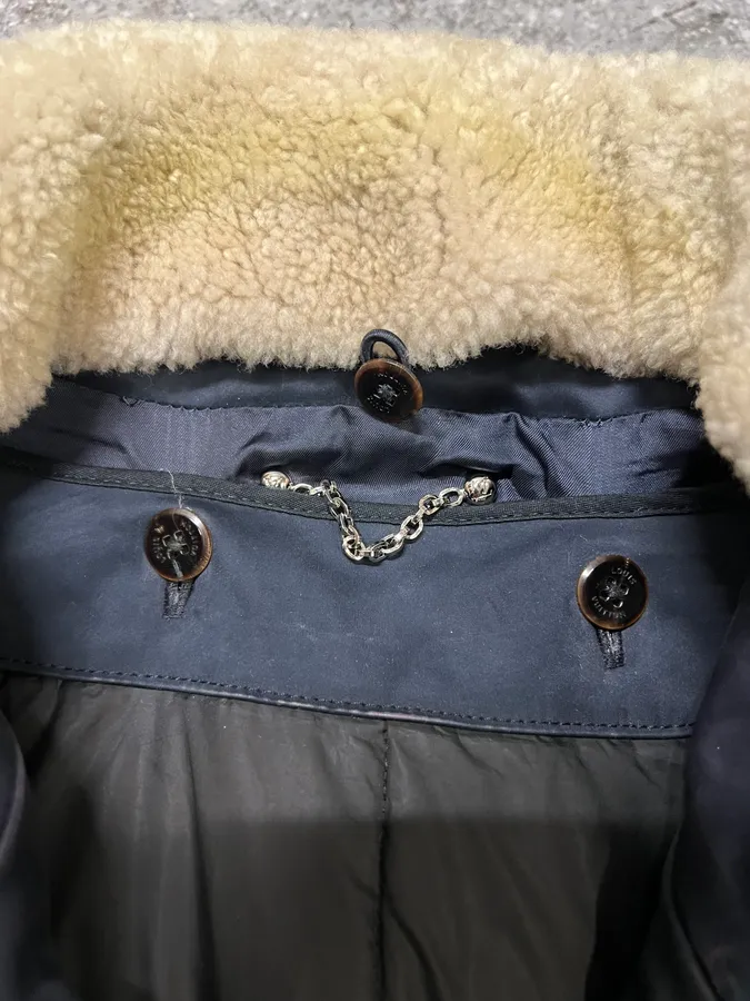 Louis Vuitton Pure Navy Trench Coat - Image 12