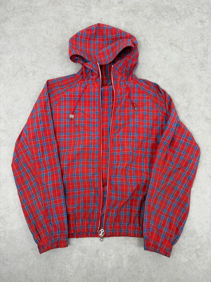 Louis Vuitton Red Tartan Light Jacket - Image 8