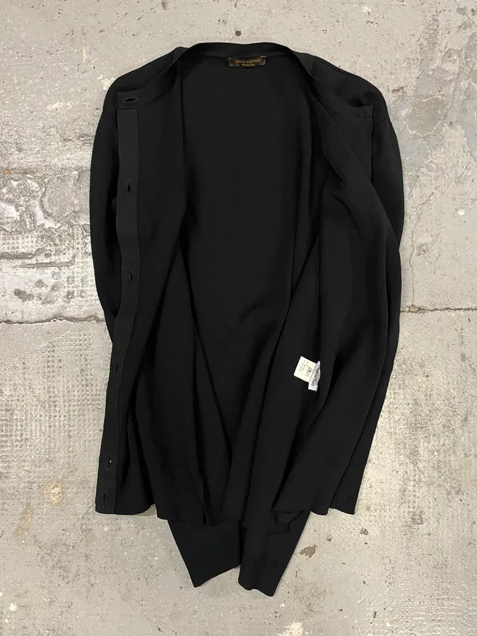 Louis Vuitton Uniformes Black Italian Cardigan - Image 7