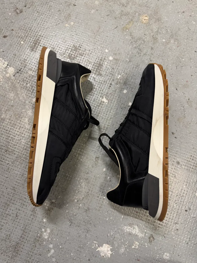 Maison Margiela Black Low Trainers Sneakers - Image 6