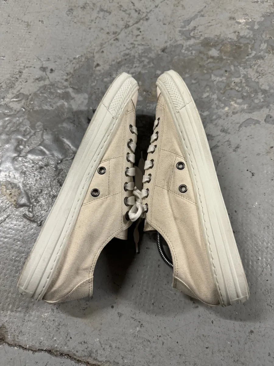 Maison Margiela Creamy Low Relaxed Shoes - Image 2