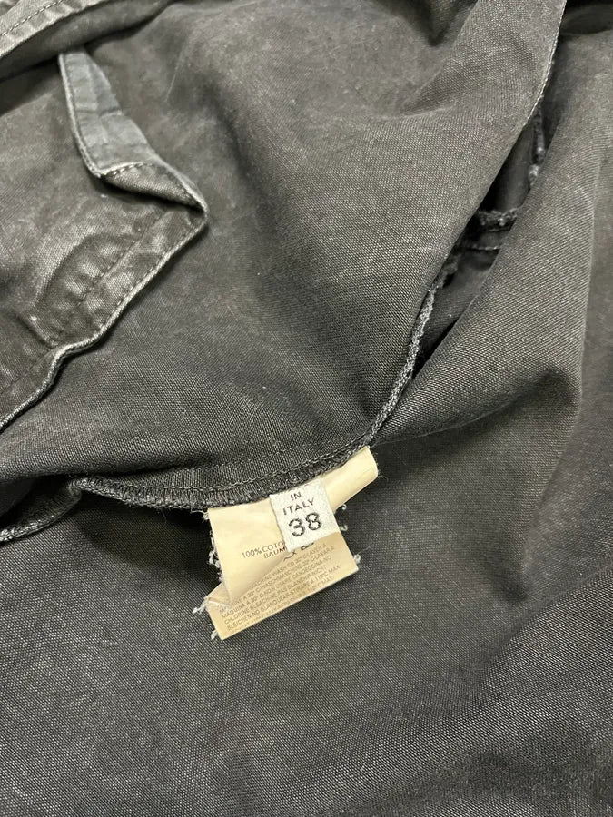 Maison Margiela Grey Avant-Garde Biker Jacket - Image 8