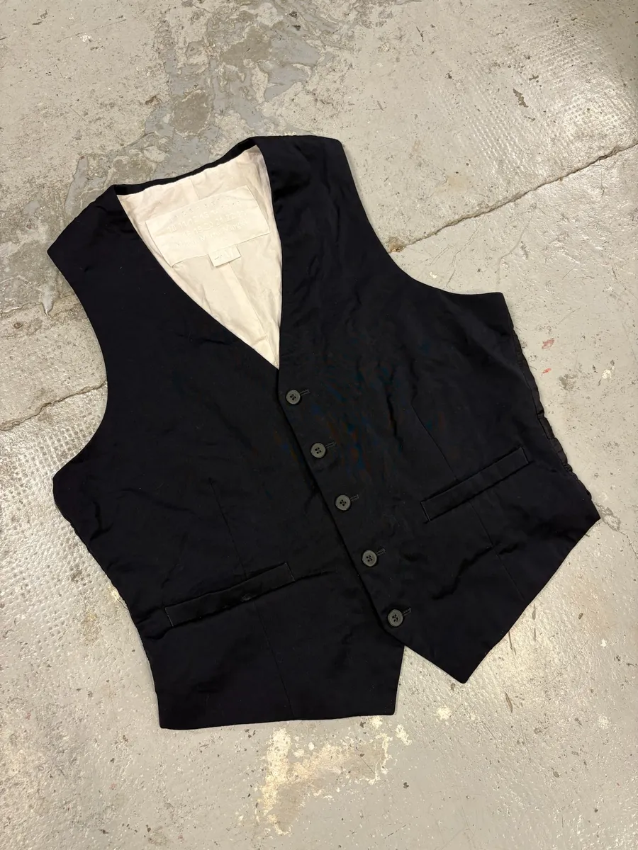 Maison Margiela H&M Navy Waistcoat Vest - Image 10