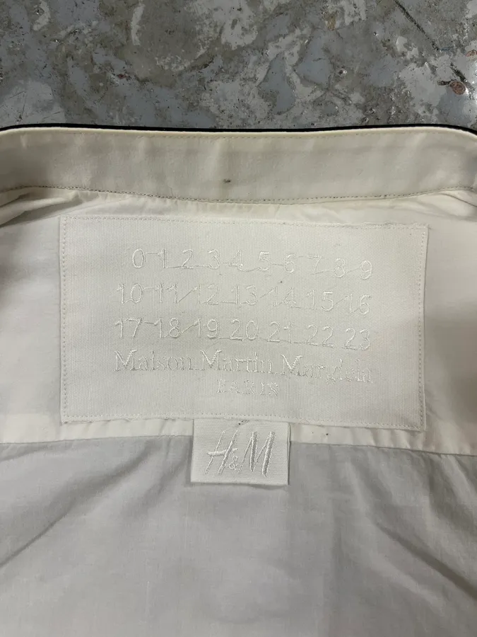 Maison Margiela H&M Smoking Trompe L’oeil Shirt - Image 7