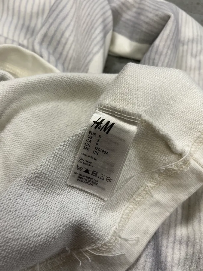 Maison Margiela H&M White Trompe L’oeil Shirt Sweater - Image 10