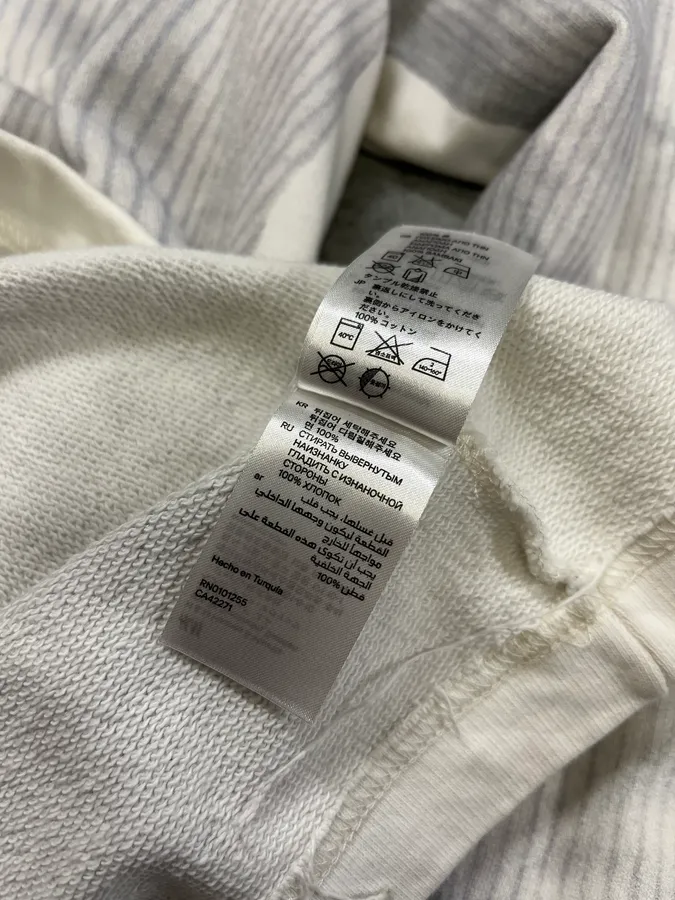 Maison Margiela H&M White Trompe L’oeil Shirt Sweater - Image 9