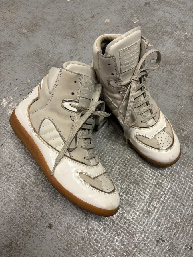 Maison Margiela High-Tops Leather Sneaker - Image 7