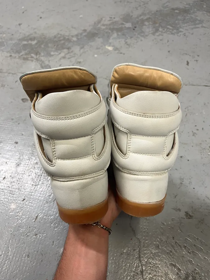 Maison Margiela H&M Gum White High Sneakers - Image 6