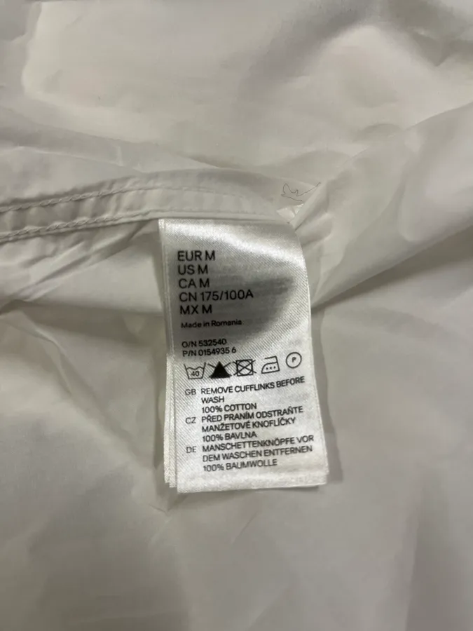 Maison Margiela H&M Smoking Trompe L’oeil Shirt - Image 8