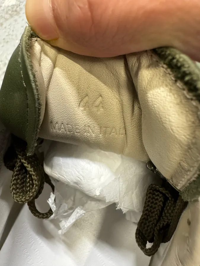 Maison Margiela Low Trainers Green Sneakers - Image 3