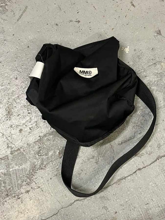 Maison Margiela MM6 Black Crossbody Shoulder Bag - Image 5