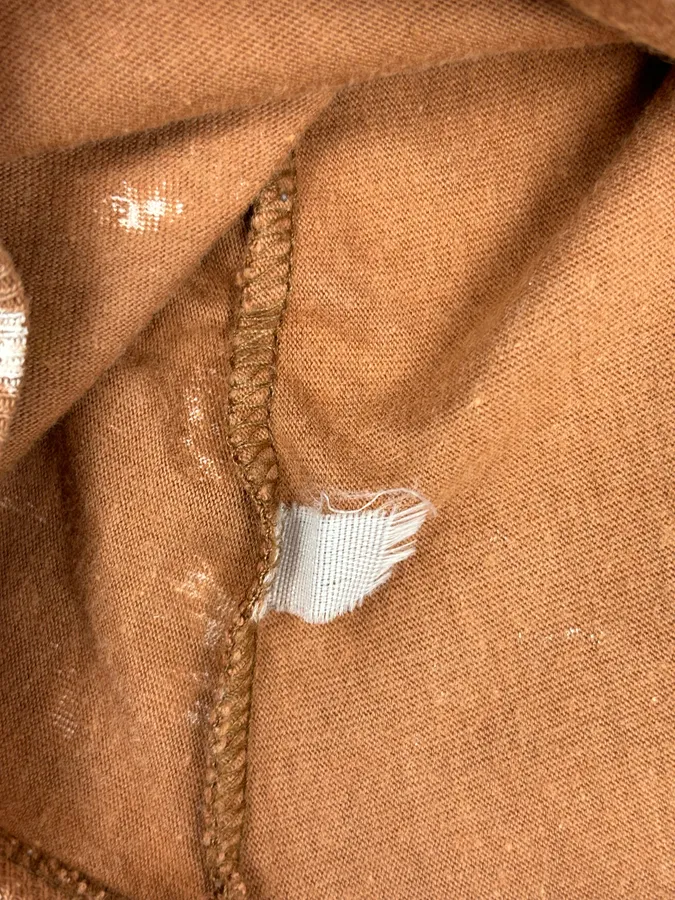 Maison Margiela Poem V Neck Brown T-Shirt - Image 12