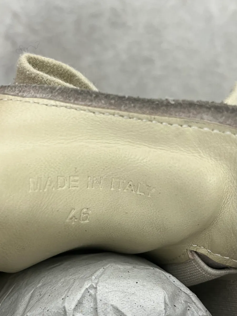 Maison Margiela Replica Beige Suede Gats Sneakers - Image 9