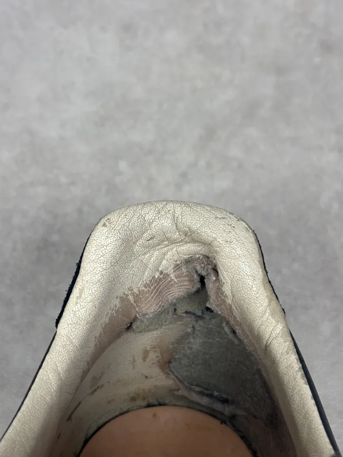 Maison Margiela Replica Black Suede Leather Sneakers - Image 9