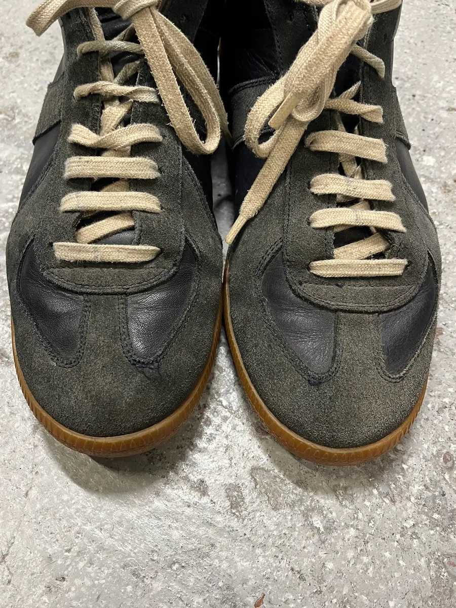 Maison Margiela Replica High Navy Gats Shoes - Image 5