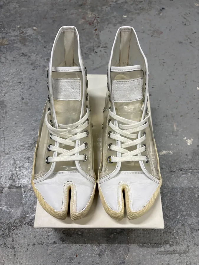 Maison Margiela Tabi White Transparent - Image 2