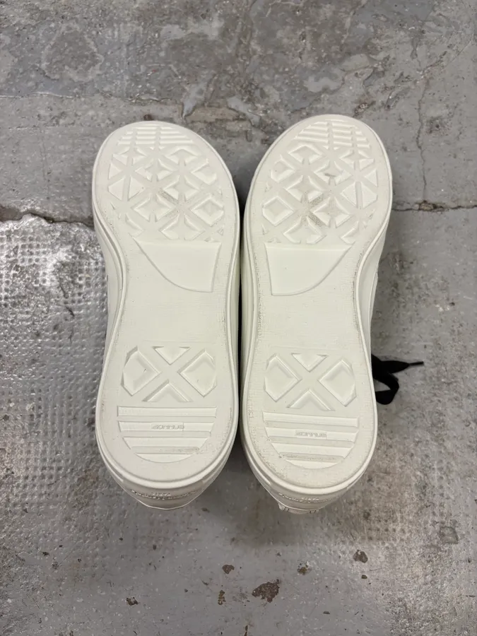 Maison Margiela White Army Low Shoes - Image 8