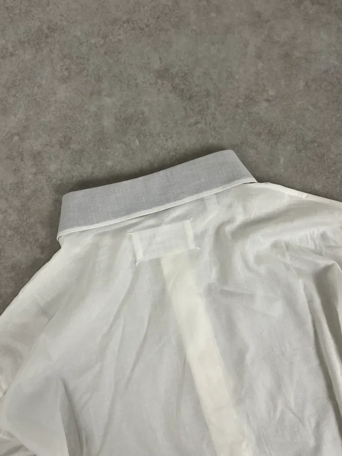 Maison Margiela White Classy Signature Shirt - Image 7