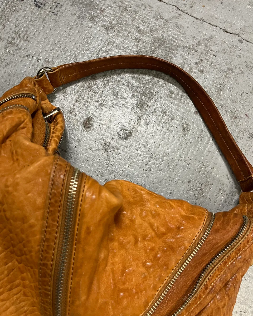Marc Jacobs Camel Leather Multi-Zip Handle Bag - Image 5