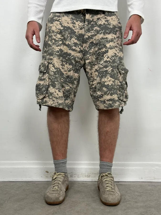 Marc Jacobs Digital Camo Cargo Shorts