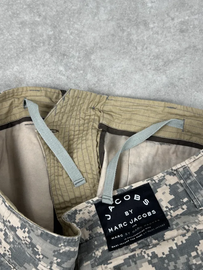 Marc Jacobs Digital Camo Cargo Shorts - Image 12