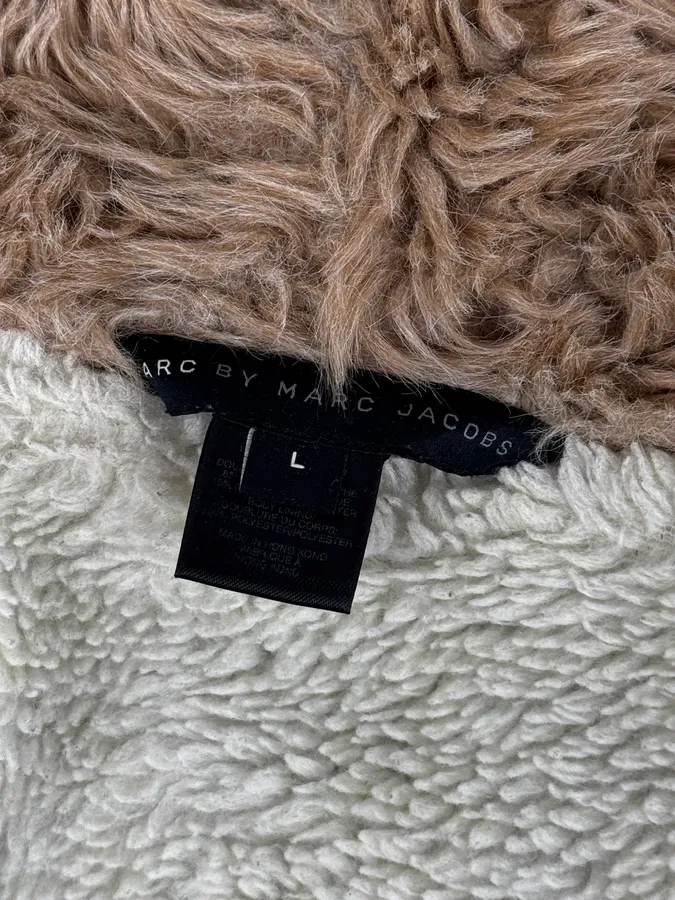 Marc Jacobs Grey Napoleon Fur Buttoned Hooded Sweater - Image 12