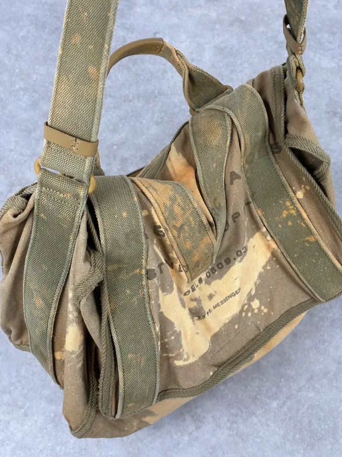 Marc Jacobs Standard Supply Military Camo Canvas Shoulder Bag - Image 9