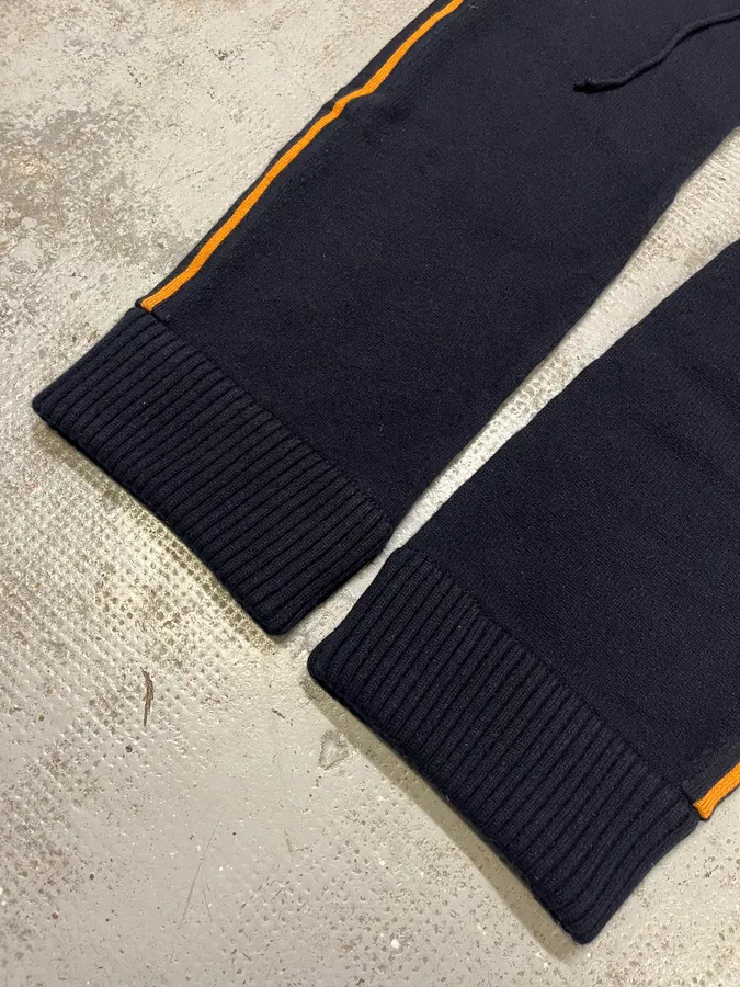 Margiela Navy Orange Line Wool Jogging - Image 7
