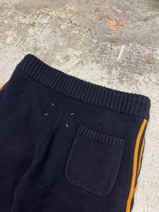 Margiela Navy Orange Line Wool Jogging - Image 9