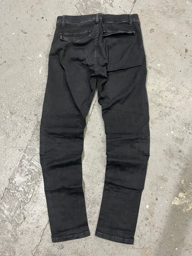 Marithé + François Girbaud Dark Eyeled Denim Jeans - Image 7