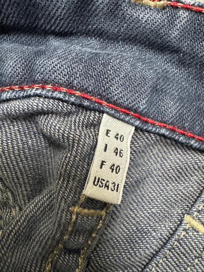 Marithé + François Girbaud Navy Straight Jeans - Image 7