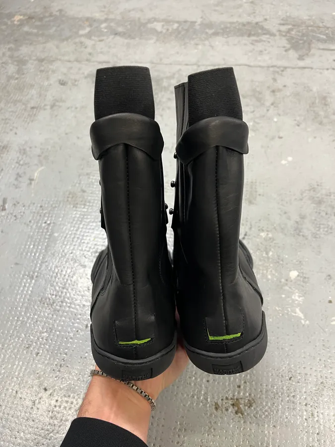 Marithé François Girbaud Toa Ninja Black Boots - Image 5