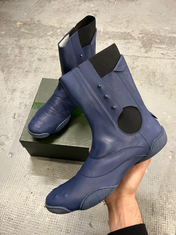 Marithé François Girbaud Toa Ninja Blue Boots