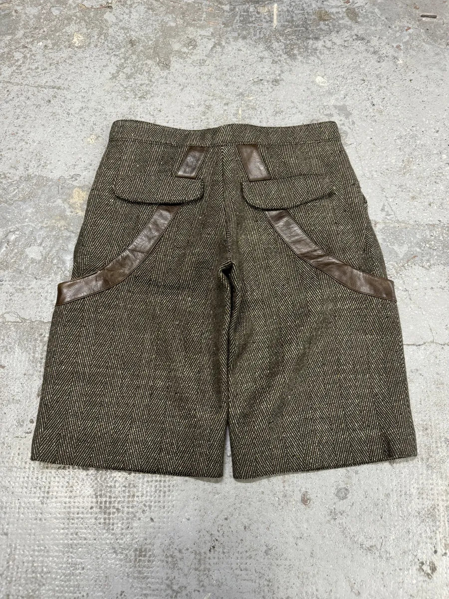 Marni Grey Cashmere Elegant Shorts - Image 5