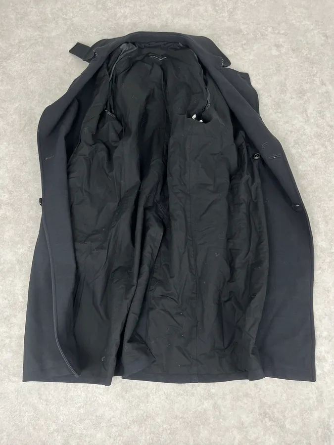 Massimo Rebecchi Black Classy Trench Coat - Image 8