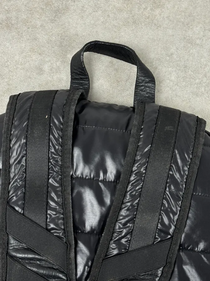 Moncler Black Nylon Puffer Backpack - Image 10