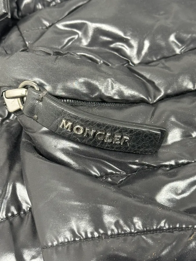 Moncler Black Nylon Puffer Backpack - Image 11