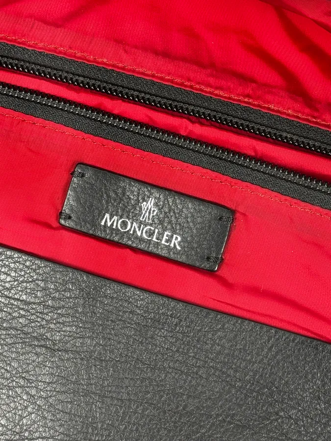 Moncler Black Nylon Puffer Backpack - Image 14