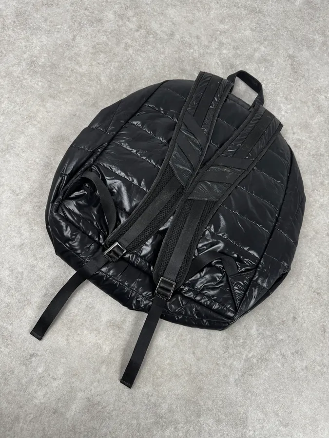 Moncler Black Nylon Puffer Backpack - Image 6