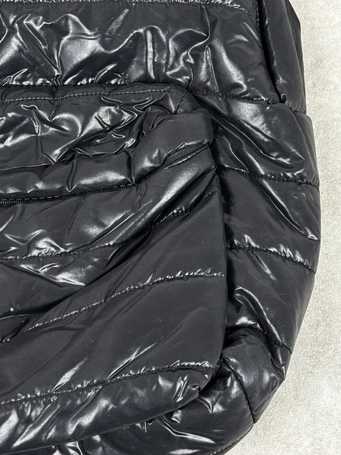 Moncler Black Nylon Puffer Backpack - Image 7