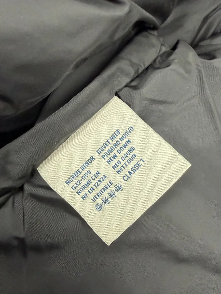 Moncler Black Quilted Leather Padded Puffer Jacket - Image 9