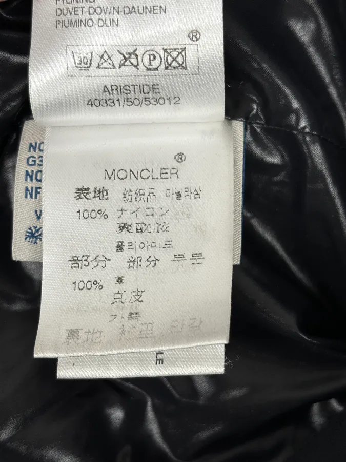 Moncler Black Quilted Puffer Light Jacket - Image 14