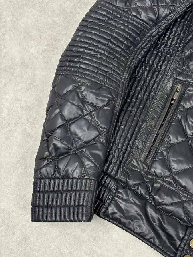 Moncler Black Quilted Puffer Light Jacket - Image 9